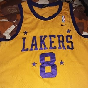 Sheshow Los Angeles Lakers #8 Kobe Bryant Fast Break Replica Jersey in  Black for Men